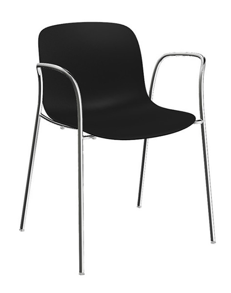 Troy Polypropylene Chair With Armrests Magis